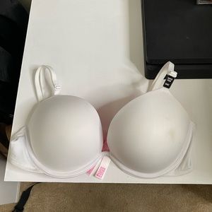 Pink super push up bra